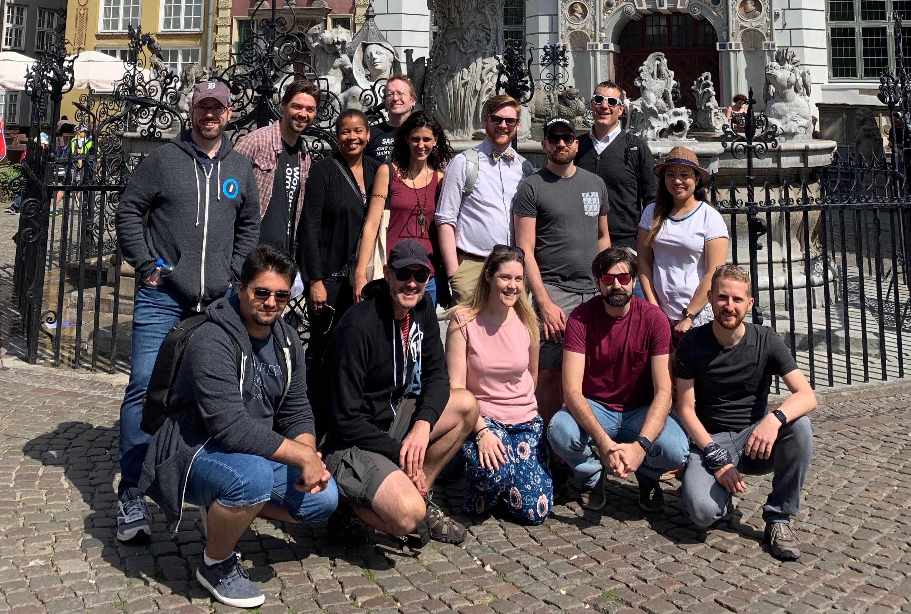 Sharing previous work stories as a tool to bond the team.