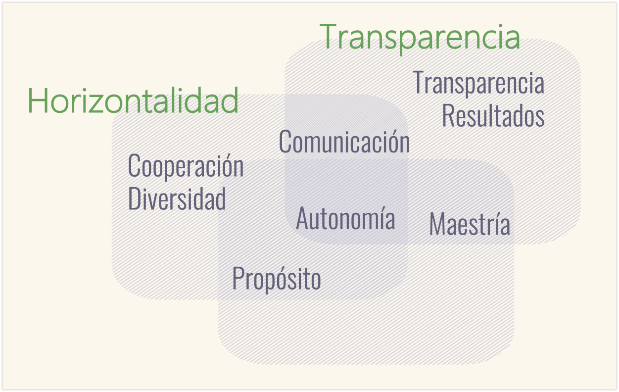Elementos comunes en los valores de las organizaciones distribuidas